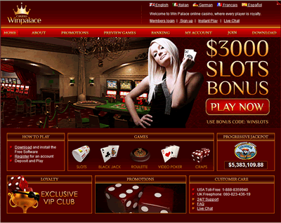 Winpalace Online Casino